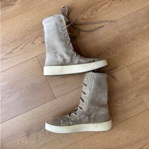 Yeezy Season 4 Crepe Boot Taupe, size 44